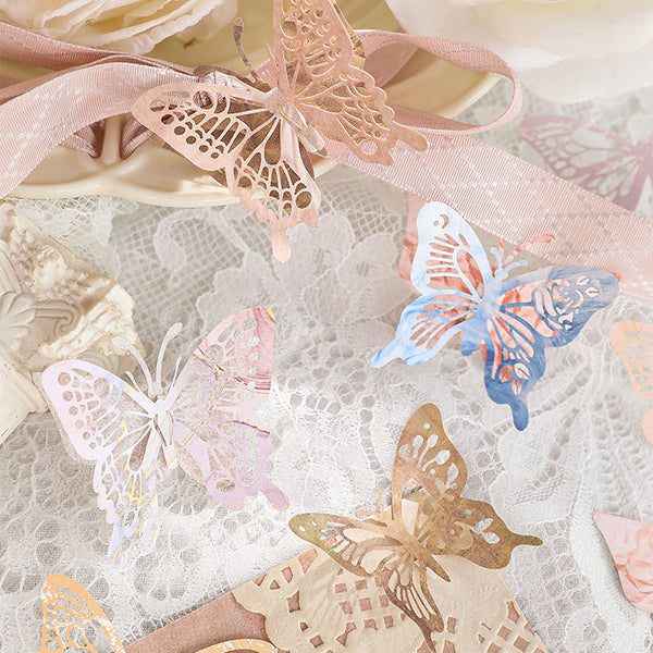 Dark Fragrance Series Lace Stickers