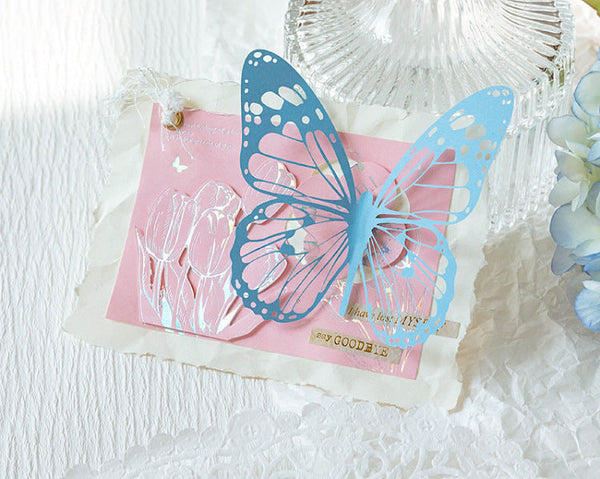Die-Cut Butterflies Decorative Paper Set