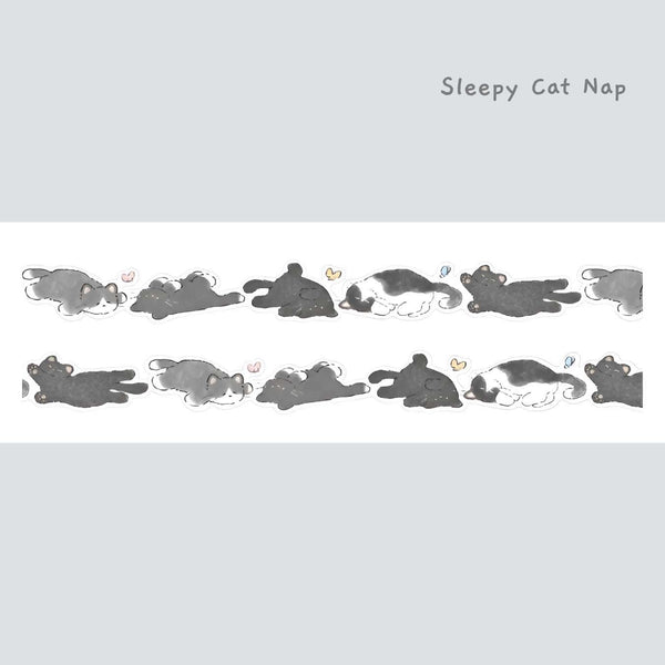 Doki-Doki Kitty Die-Cut Masking Tapes