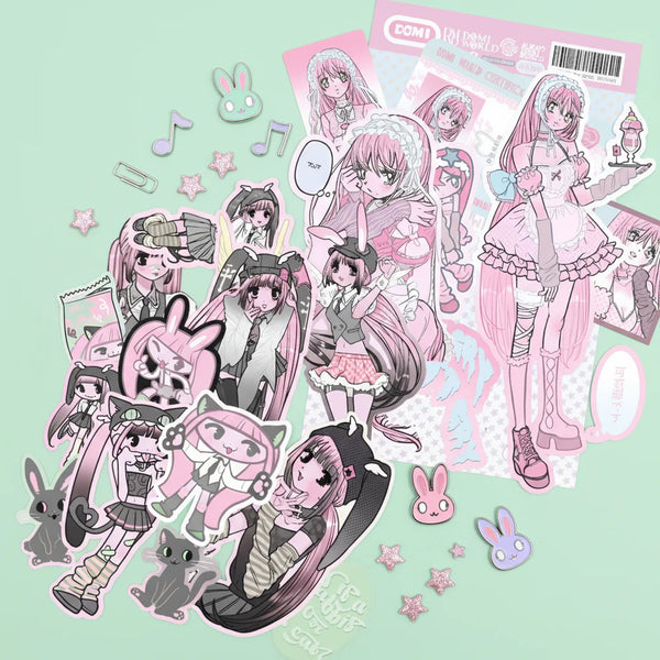 Domi World Rainbow Bites Stickers