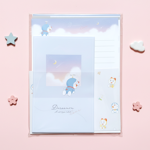 Doraemon Letter Set - Night Sky - Limited Edition