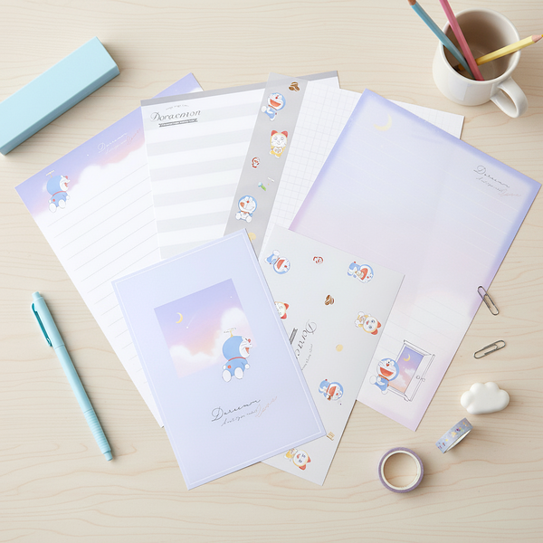 Doraemon Letter Set - Night Sky - Limited Edition