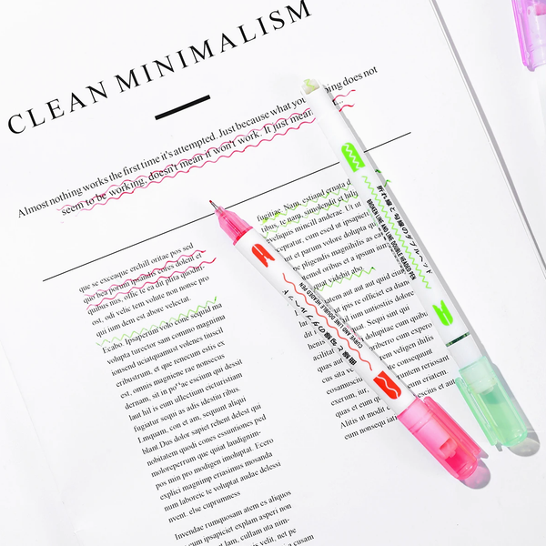 Dual Line 2-Way Markers - Set of 8