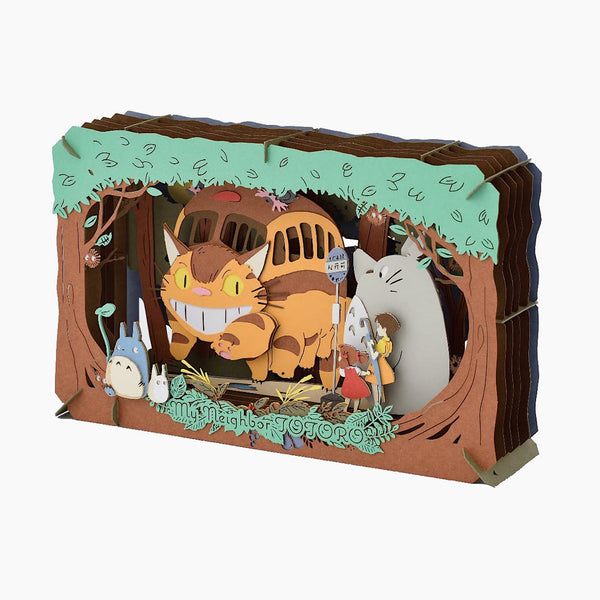 Ensky My Neighbor Totoro Paper Theatre - Arrival of the Catbus