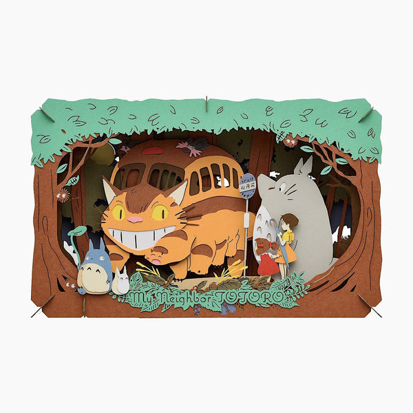 Ensky My Neighbor Totoro Paper Theatre - Arrival of the Catbus
