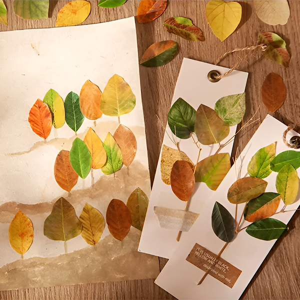 Fall Leaves Masking Sticker Roll