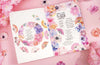 Floral Blossom Washi Sticker Roll