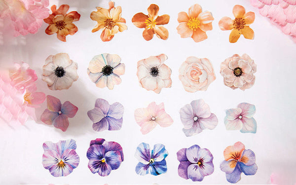 Floral Blossom Washi Sticker Roll