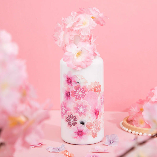 Floral Blossom Washi Sticker Roll