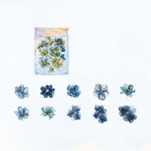 Floral Whispers Bronzing Stickers