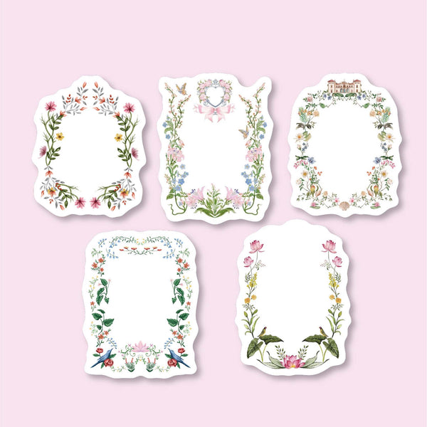 Floral Wreath Series Decorative Paper