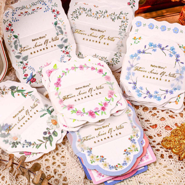 Floral Wreath Series Decorative Paper