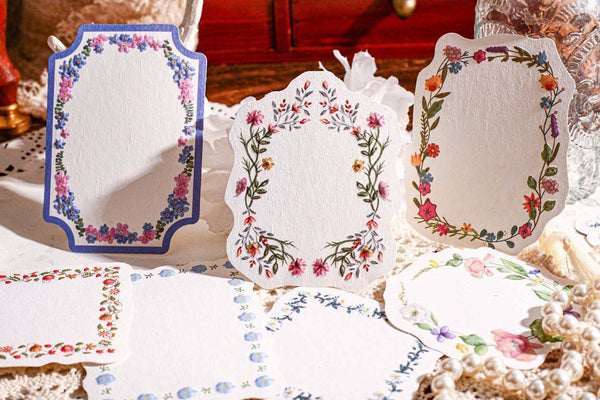 Floral Wreath Series Decorative Paper