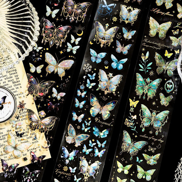 Flutter Fantasy Washi Sticker Roll