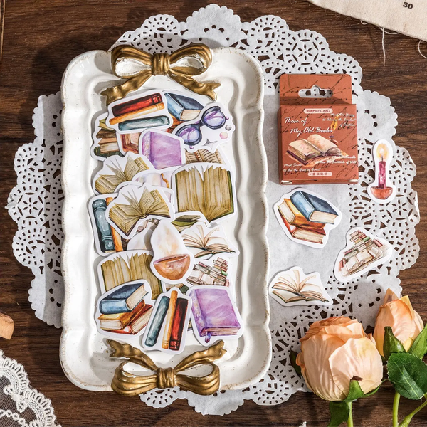 For The Love Of Reading Paper Stickers