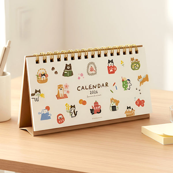 Furukawashiko 2026 Desk Calendar - 30 IN STOCK!
