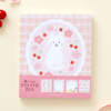 Furukawashiko 4 Designs Memo Pad - Cat & Sakura
