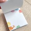 Furukawashiko 4 Designs Memo Pad - Limited Summer Edition - Shiba Fireworks