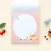 Furukawashiko 4 Designs Memo Pad - Fluffy Sakura