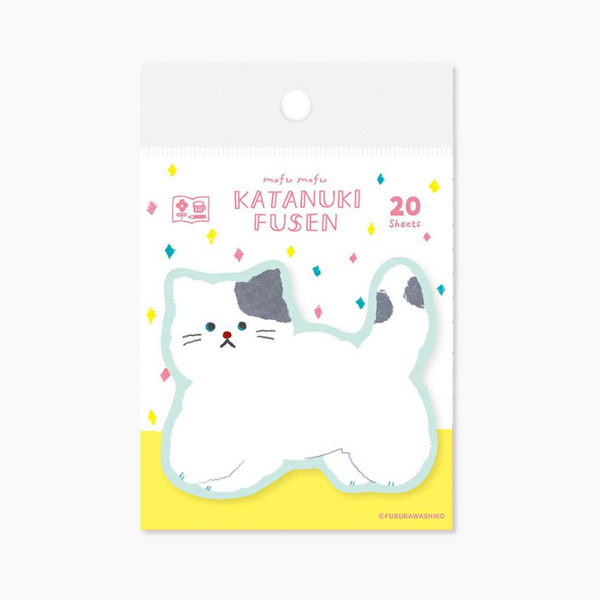 Furukawashiko Katanuki Fusen Sticky Notes - Cat
