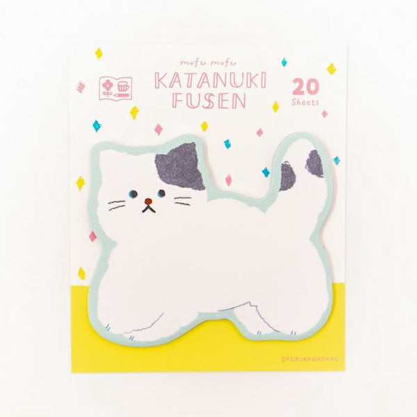 Furukawashiko Katanuki Fusen Sticky Notes - Cat