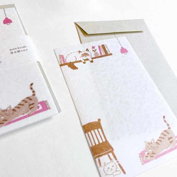 Furukawashiko Mini Letter Set - Cats