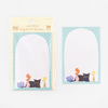 Furukawashiko My Michi Fusen Sticky Notes - Black Cat