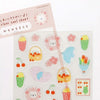 Furukawashiko Transparent Sticker Sheet - Fluttering Sakura