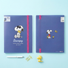 Sun-Star Peanuts Snoopy Clear Book - A4 - Dark Blue - Limited Edition