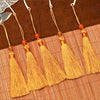Golden Autumn Leaf Bookmark
