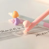 Heart Shaped Clip Erasable Gel Pen