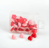 Heart Shaped Push Pins (50 Pcs)