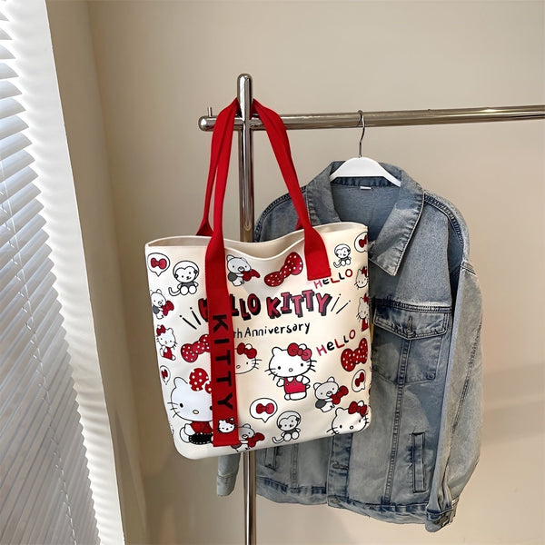 Hello Kitty Canvas Tote - Limited 45th Anniversary Edition