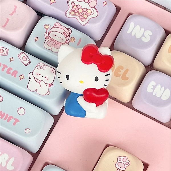 Hello Kitty Heart Keycap