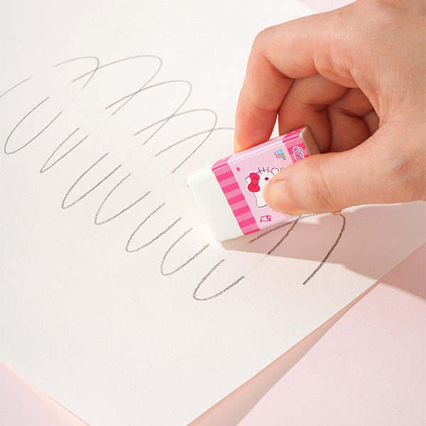 Hello Kitty Mechanical Pencil + Eraser + Refills Set