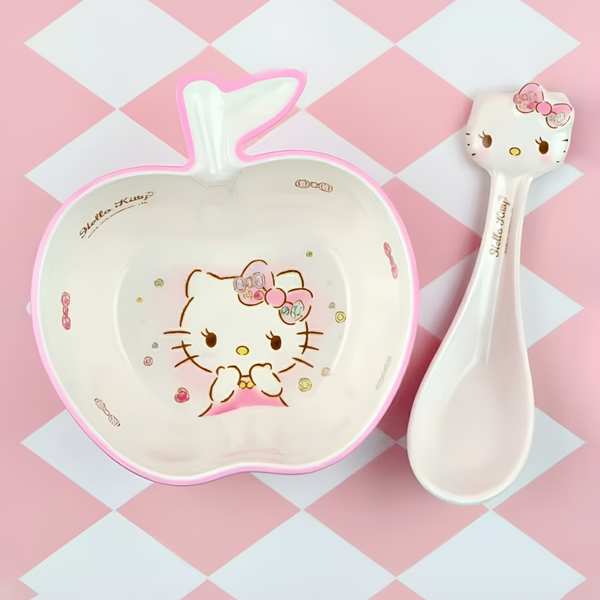 Hello Kitty Sweet Blush Tableware Set