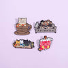 Hogwarts Paws & Potions Enamel Pins