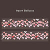 Holo Hearts Clear Masking Tapes