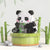 Hungry Panda Building Block Figure