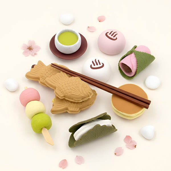 Iwako Eraser Set - Japanese Sweets