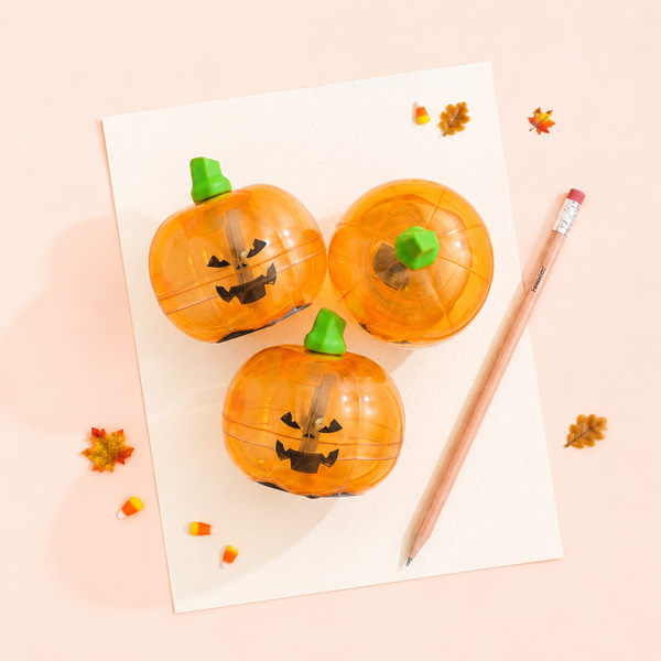 Jack-O'-Lantern Pencil Sharpener & Eraser