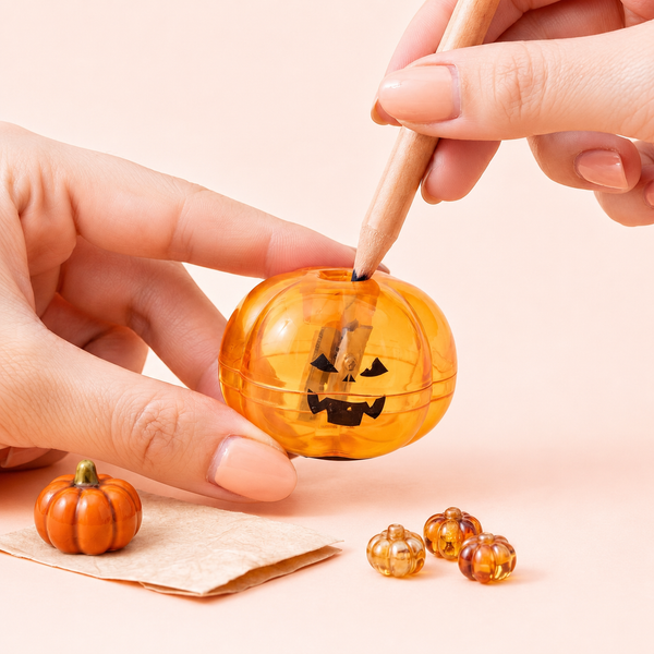 Jack-O'-Lantern Pencil Sharpener & Eraser
