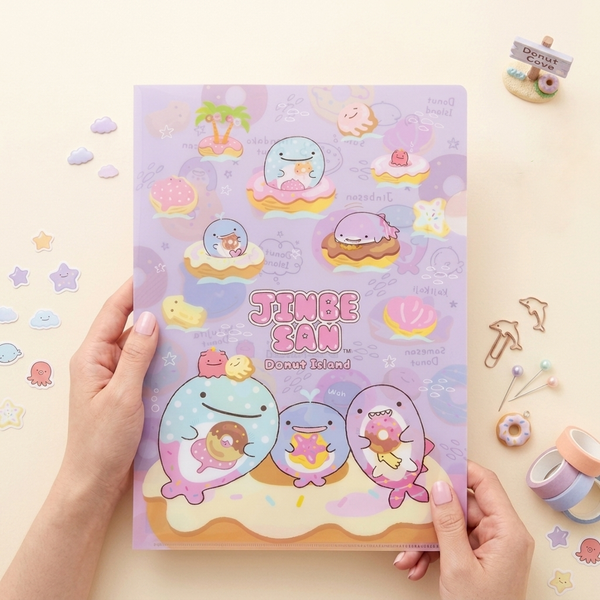Jinbesan Donut Island A4 Folder