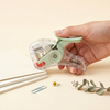 KOKUYO Harinacs Stapleless Stapler - Transparent Edition