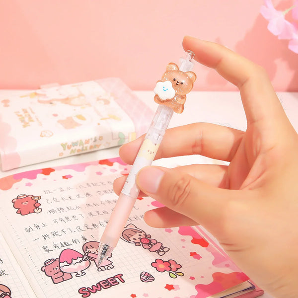 Kawaii Ice Cream Bear Gel Pens