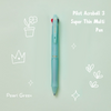 Kawaii Pen Shop Selection - Pilot Multi Pens & Pencils - Mint Color