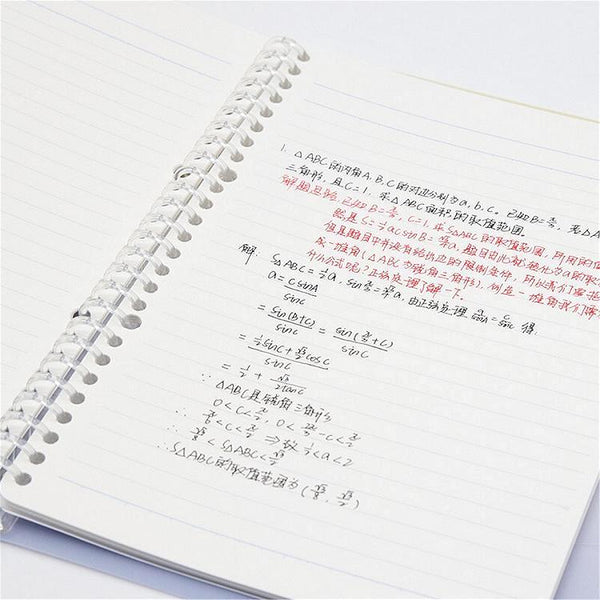 Kokuyo Pastel Cookie Binder with Refills - New Ombre Edition