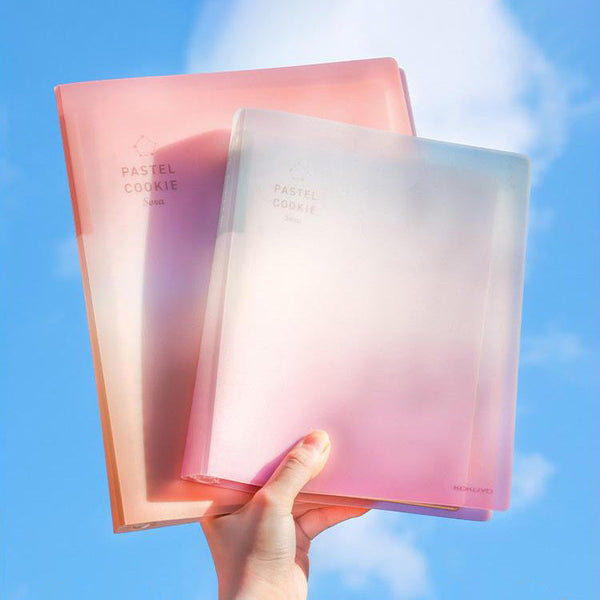 Kokuyo Pastel Cookie Binder with Refills - New Ombre Edition