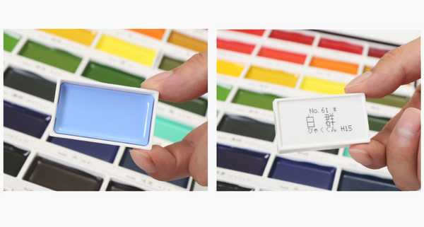 Kuretake Gansai Tambi Watercolor Palette - 36 Color Set