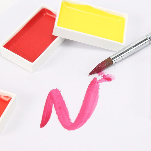 Kuretake Gansai Tambi Watercolor Palette - 36 Color Set